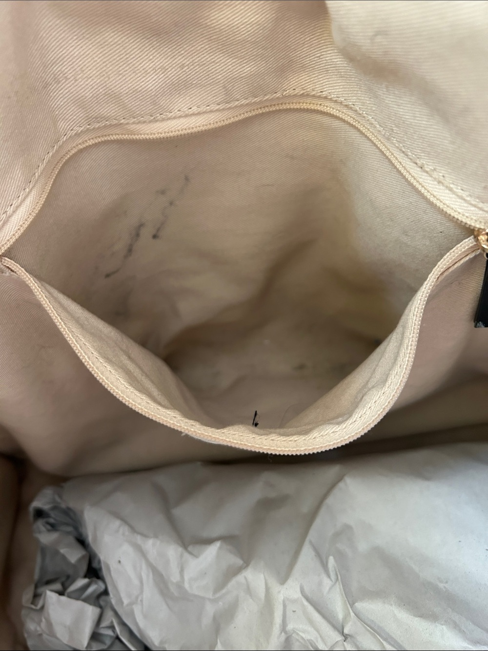 H&M • Houndstooth Tote Bag - Black & Tan Checkered Houndstooth • Pre-owned :) - Picture 11 of 14